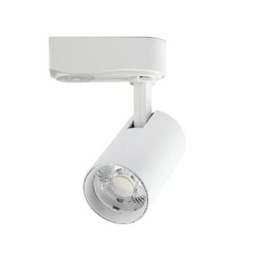 Imagem de Spot para Trilho Eletrificado Branco (Led Incluso) 7W 3000K Bivolt - N
