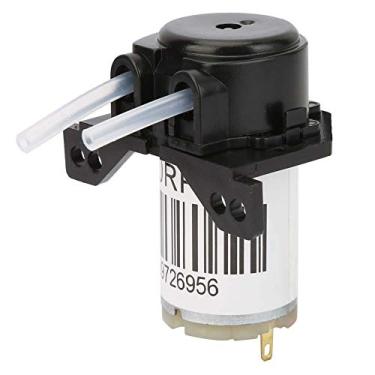 Imagem de Bomba Peristáltica Silenciosa Em Miniatura de 6V, Fácil Desmontagem, Tamanho Compacto, para Análise Experimental, Bioquímica, Produtos Farmacêuticos (6V ângulo reto preto)