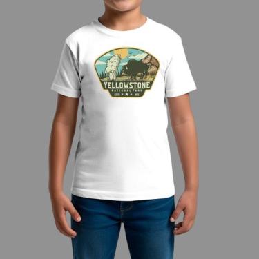 Imagem de Camisetas Infatil Básica Masculina Moda De Country confortável Manga C