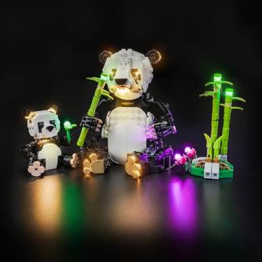 Imagem de BrickBling LED Light Only, Compatible with Lego Creator 3 in 1 Wild Animals Panda Family, Creative Lighting Compatible with Lego 31165 - Not Come with Model