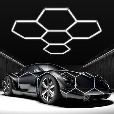 Imagem de Luz LED de garagem Dimgogo Hexagon 17280LM 6500K 144W IP54