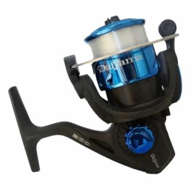 Imagem de Molinete de Pesca Pico 200 1R Pequeno Azul Com Linha - Daiyama