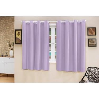 Imagem de Cortina Blecaute PVC Rústico Tecido Grosso 2,80M x 1,60M para Janela Sala Quarto Escritório Cozinha (LILÁS)