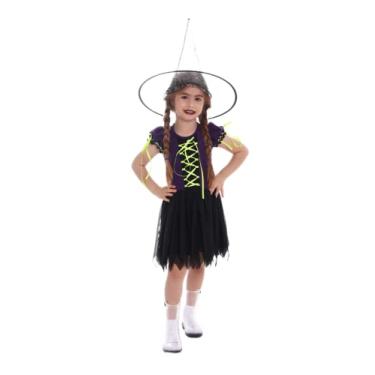 Imagem de Fantasia Vestido Bruxa Peralta - HALLOWEEN - QUIMERA KIDS Tamanho:10