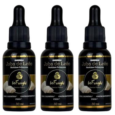 Imagem de Kit 3 Extratos Cogumelo Juba de Leão - 30ml