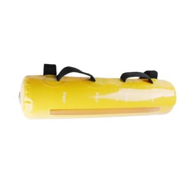 Imagem de UGPLM Saco de água de água de peso Treinamento de força de força de força versátil saco de água Exercício haltere para bodybuilding de levantamento de peso, Amarelo