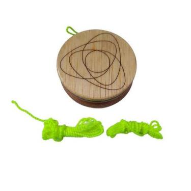 Imagem de Ioio Tela 2. Yoyo Madeira Profissional Moderno Brinquedo - Skillo