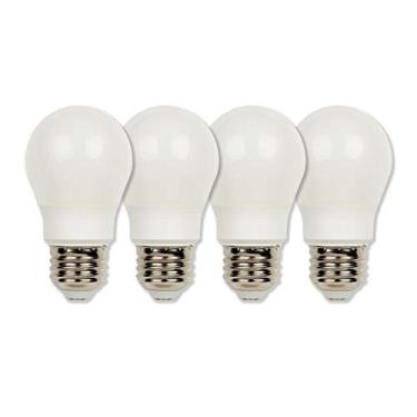 Imagem de Westinghouse Lighting 4513420 Lâmpada de LED branca macia equivalente A15 40 watts com base média (pacote com 4), pacote com 4