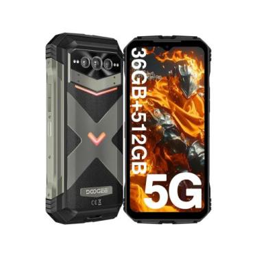 Imagem de Smartphone DOOGEE V Max Pro 5G Nfc 32GB Ram 512GB 22000mAh A prova dág
