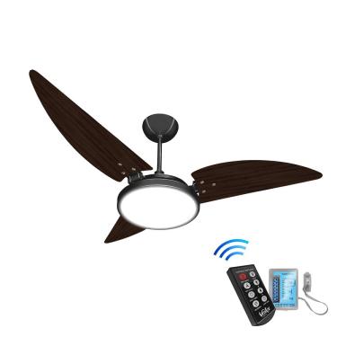 Imagem de Kit Ventilador De Teto Ventex Maragogi Painel Led 24w E Controle Remoto