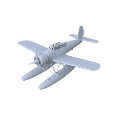 Imagem de SSMODEL Yao's Studio LYR144502 Kit de modelo de resina impressa em 3D 1/144 da Marinha Alemã Arado AR-196 A-1 Hidroavião leve