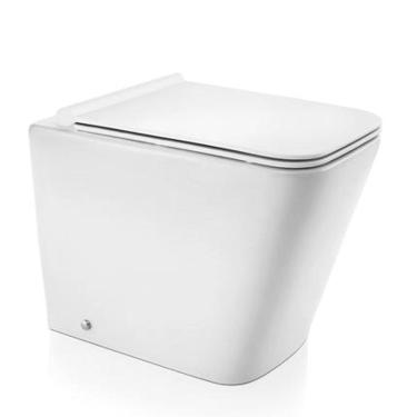 Imagem de Bacia convencional Vougan Branca Kit Completo Docol