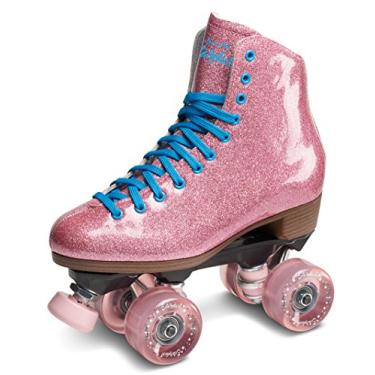 Imagem de Sure-Grip Patins Stardust com glitter masculino 37/feminino 8