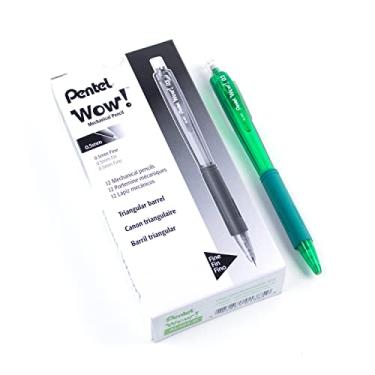 Imagem de Pentel Lapiseira Wow, 0,5 mm, barril verde, caixa com 12 (AL405D)