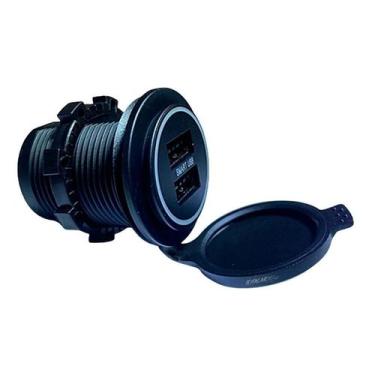 Imagem de Carregador Veicular Tomada Usb Smart Universal Roadstar - Kit de Produ