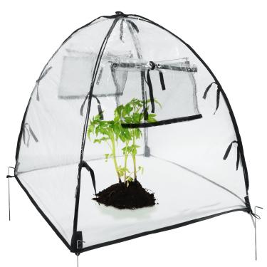 Imagem de FCIHROSITCE Tenda Para Plantas Com Proteção Contra Congelamento, Cobertura De Inverno Congelamento 36" X 38", Transparente Jardim Externo, À Prova D'Água Em Vasos Ao Ar Livre, 1 Pacote
