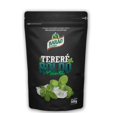 Imagem de Erva Mate Tererê Boldo e Menta Barão 500g - Barão de Cotegipe