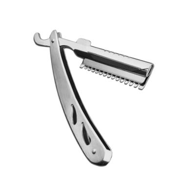 Imagem de FRCOLOR Ferramenta Para Modelar Sobrancelhas, Raspador, Barbeador Facial, Navalhas, Barba, Barbeiro, Navalha Manual, Raspadoras, De Cabelo Homens, Barbear Vintage Dobrável