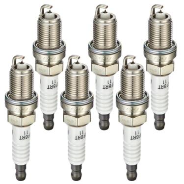 Imagem de SYKRSS Velas de ignição irídio 3297 Pacote com 6 - Compatível com Toyota Camry, Highlander, Sienna, Avalon, Supra, Solara, compatível com Lexus RX300, ES330, SC300, RX330, C32 AMG SLK32 AMG