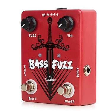 Imagem de Caline Pedal Cp-82 Bass Fuzz Com Efeito Boost True Bypass 9V