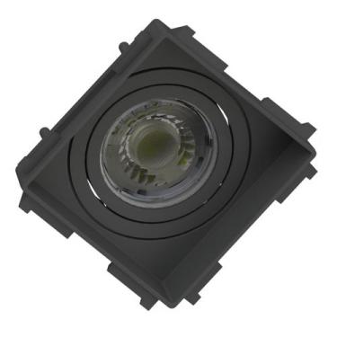 Imagem de Spot Quadrado Embutir Recuado No Frame Dicroica Saveenergy, 127/220V