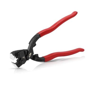 Imagem de HOUSERAN Alicate de corte de extremidade de 20 cm, alicate extrator de unhas resistentes, pinças de extremidade CRV, pinças de carpinteiro, cortadores de extremidade para cortar fios ou puxar pregos