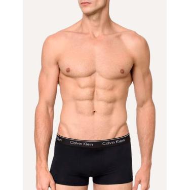 Imagem de Cueca Calvin Klein Trunk Modern Cotton Seamless Eco Preta, L/G