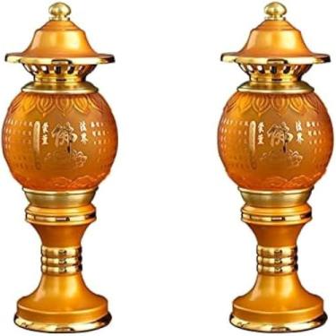 Imagem de Lâmpada De Lótus Led Para O Buda Luz De Buda Colorida Para Decoração De Luz De Lótus De Lâmpadas Guanyin Vitrificadas De Riqueza, A, 11inch