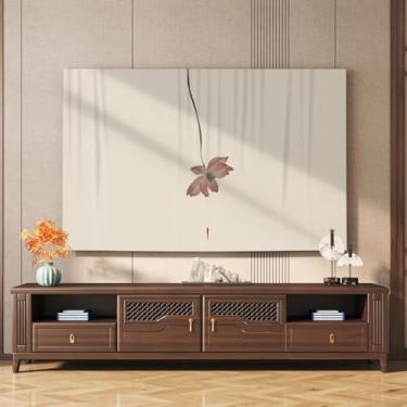 Imagem de Capa de TV interna para TV LCD LED pano moderno telas artísticas à prova de poeira decoração de tecido ajuste universal 32-80 polegadas montado na parede/desktop use display escudo-flor5||70 polegadas