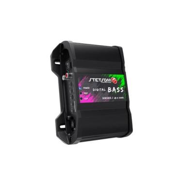 Imagem de Amplificador Digital Stetsom Db500 500W 1 Canal 4 Ohms