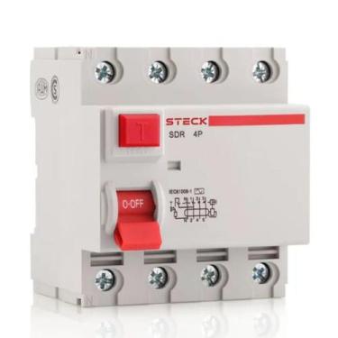 Imagem de Interruptor Diferencial DR 4P 25A SDR42530 - Steck