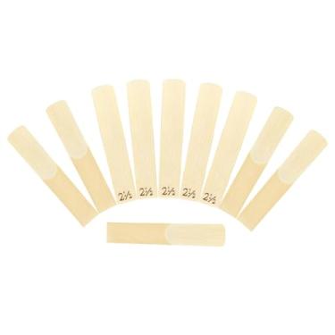 Imagem de SPYMINNPOO Kit de Palhetas Saxofone Alto, 10 Pacote de Pacote de Palhetas Sax Sax Força 2.5 Com Caixa de Plástico para Estudantes Iniciantes (2.5)