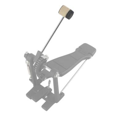 Imagem de Batedor de Tambor, lã Felt Bass Bitrum Pedal Bater Com Aço Inoxidável Handelim de Percussão Partes Oferecem Som e Sensação Tradicionais