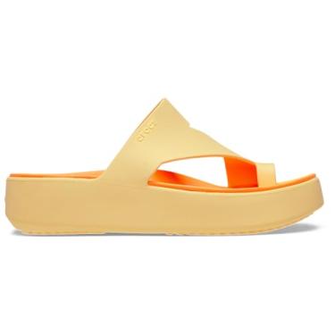 Imagem de Crocs Sandálias femininas 210834-78Z, Golden Hour, 37/38 EU