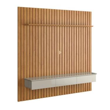 Imagem de Home Ripado Antares 1.8 com Gavetas Para TV Até 75 Polegadas Cinamomo 