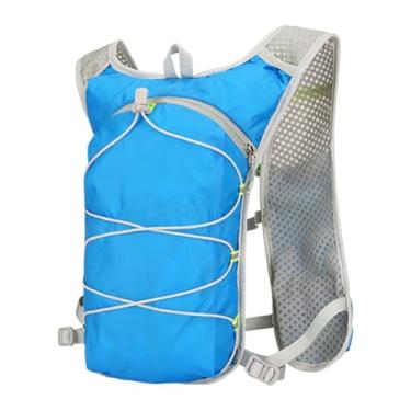 Imagem de Mochila de Hidratação - Mochila com Reservatório de Água,Equipada Com Alça De Ombros Respirável E Ajustável E Bolsa Reflexiva Para Atividades Como Fitness, Esqui, Ciclismo, Acampamento Bicicleta