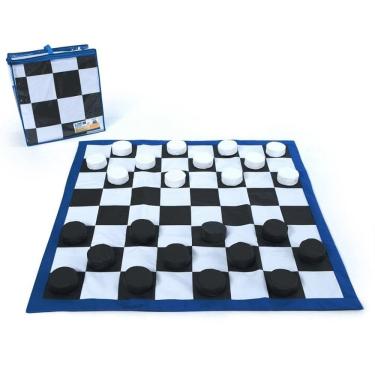 Imagem de Jogo De Dama E Xadrez Gigante Educativo, Lógico E Criativo