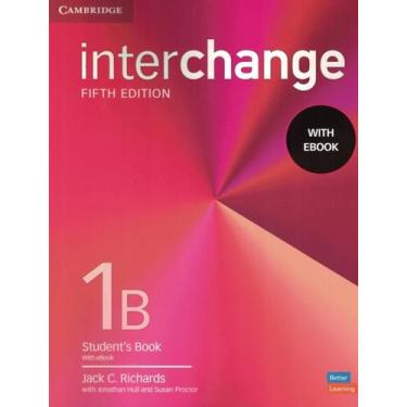 Imagem de Livro - Interchange 1B Sb With Ebook - 5Th Ed, 5, 21.5 x 27.5