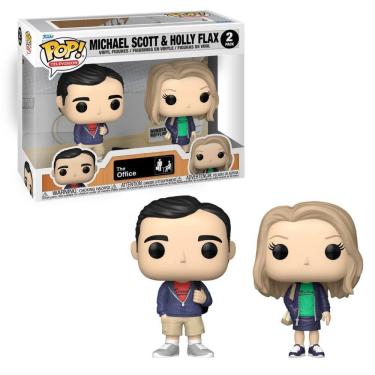 Imagem de Boneco Funko Pop! The Office - Michael & Holly no Picnic