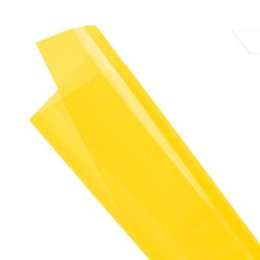 Imagem de Adesivo Vinilico Automotivo Proteção Farol Amarelo 10mx46cm - BRA Ades