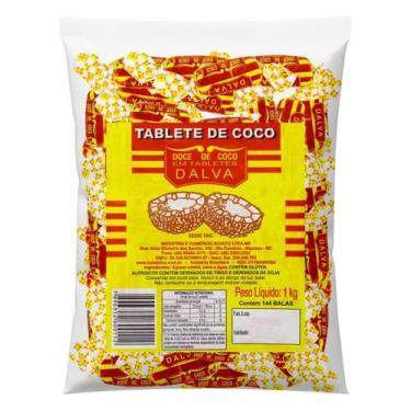 Imagem de Bala De Coco 1kg Dalva