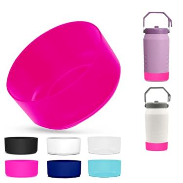 Imagem de Bota de silicone para jarro de palha Stanley IceFlow Flip com alça de 1,8 g | Manga inferior protetora | Acessórios Stanley de 1,8 g compatíveis com acessórios Stanley Boot Sports Water Bottle de 1,8