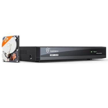 Imagem de TIGERSECU Ultra HD 5MP 16 Channel Hybrid Security DVR/NVR with 4TB Hard Drive, Expandable to 32 Cameras, 6-in-1 Home Surveillance Recorder for 16 Analog, TVI, AHD, CVI, RS485 PTZ and 16 IP