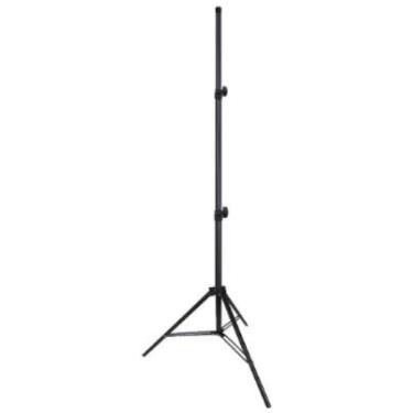 Imagem de Porta Banner Preto Pedestal Reforçado 2M Altura E Bolsa