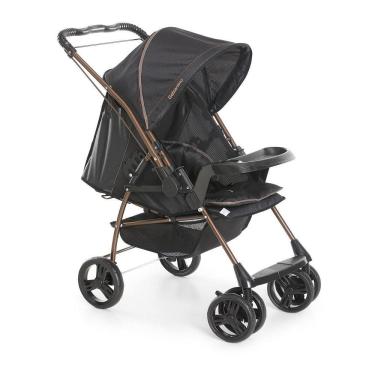 Imagem de Carrinho Milano Rev Iii Preto Cobre Ptc Galzerano