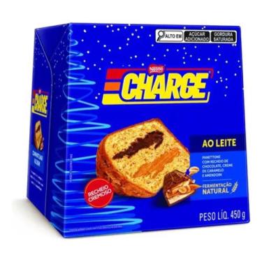 Imagem de Chocotone Charge Chocolate, Caramelo E Amendoim Nestlé 450g - Nestle