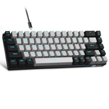 Imagem de Teclado mecânico para jogos MageGee MK-Box 68 teclas Blue Switch