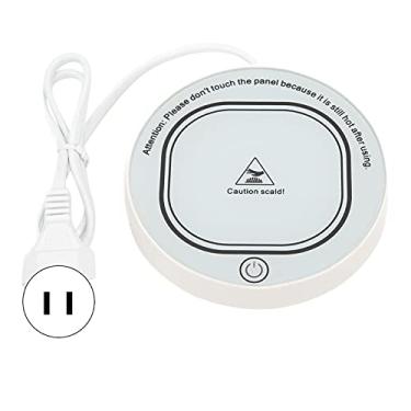 Imagem de Smart Coffee Cup Warmer Beverage Warmers Electric Thermostatic Smart Cup Warmer Mat For Cocoa Tea Milk Water(US Plug 110V)