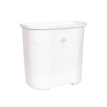 Imagem de Lixeira Suspensa 8 Litros Branca 26,5X27,5X17Cm 8255 Mor