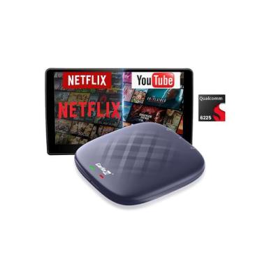 Imagem de Dispositivo de streaming de carros CarlinKit Tbox Plus CarPlay Box Blu
